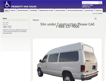 Tablet Screenshot of priorityvansales.com